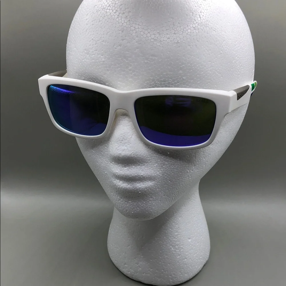 Bolle Jude 11955 white sunglasses BAD LENSES square Italy unisex sporty